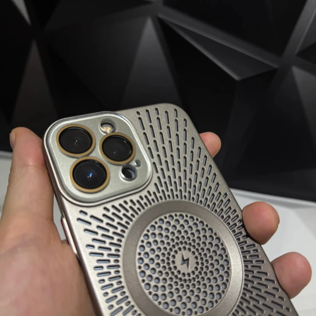 POINT MAGSAFE KILIF KOYU GRİ