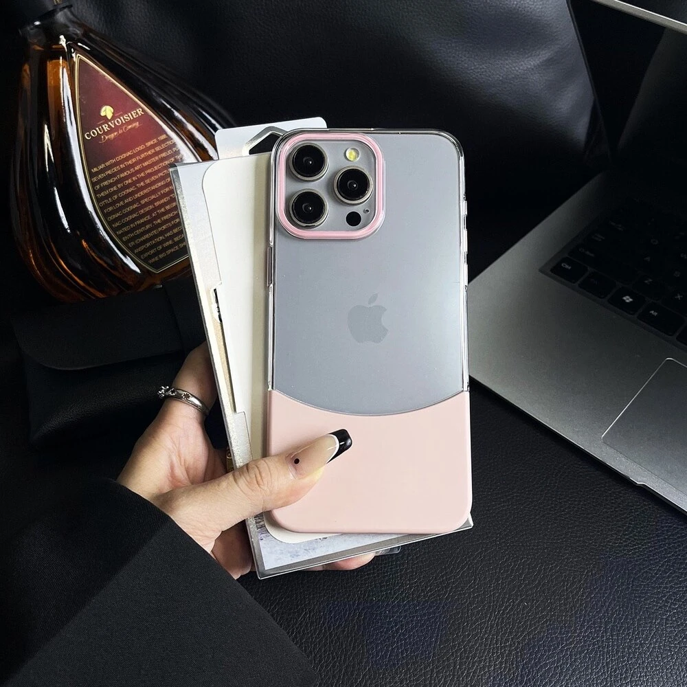 iPhone Mika Koruma Kılıfı – Pembe Base Seri