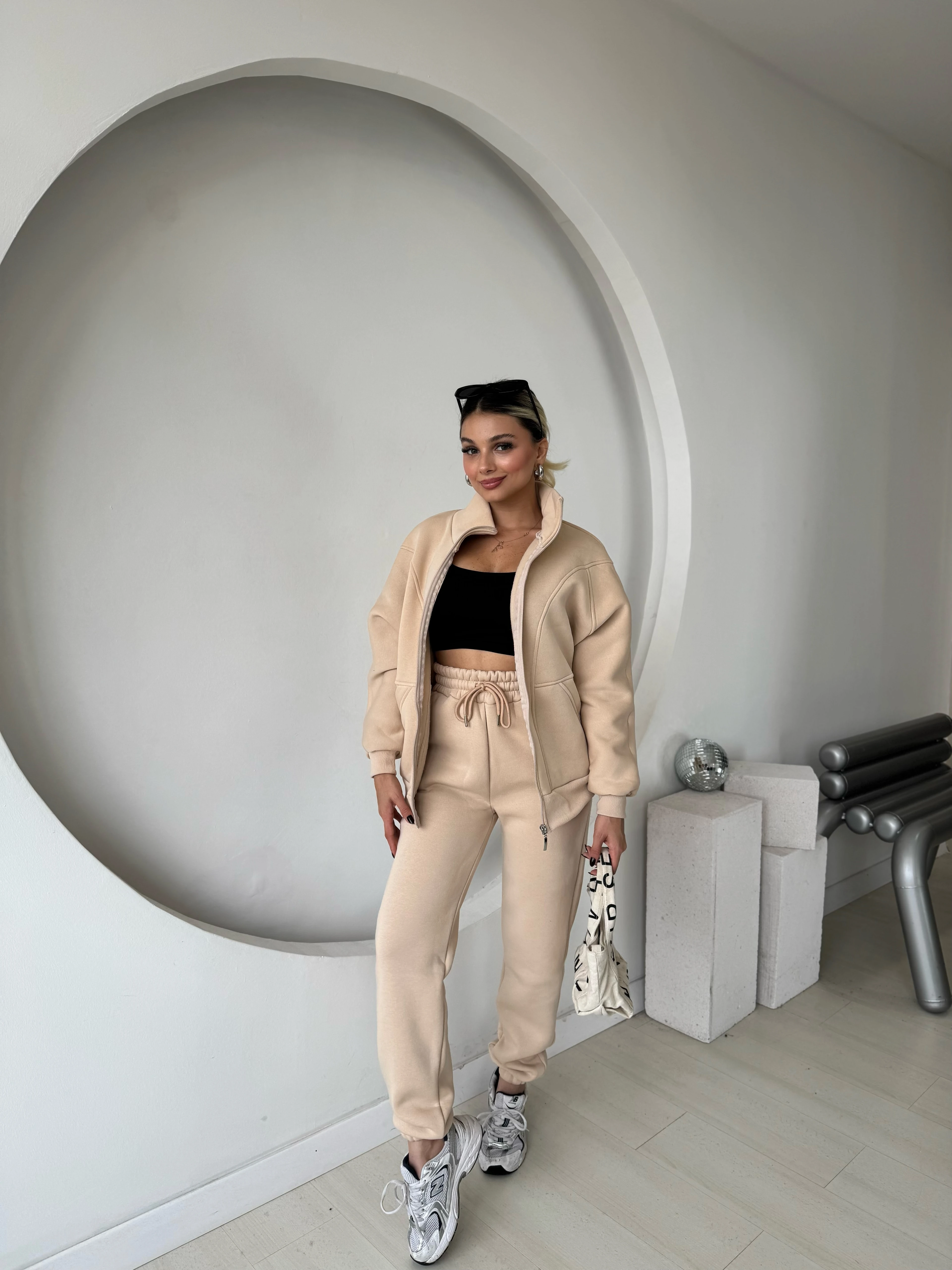 PREMIUM PARÇA ÜÇ İPLİK EŞOFMAN TAKIMI 