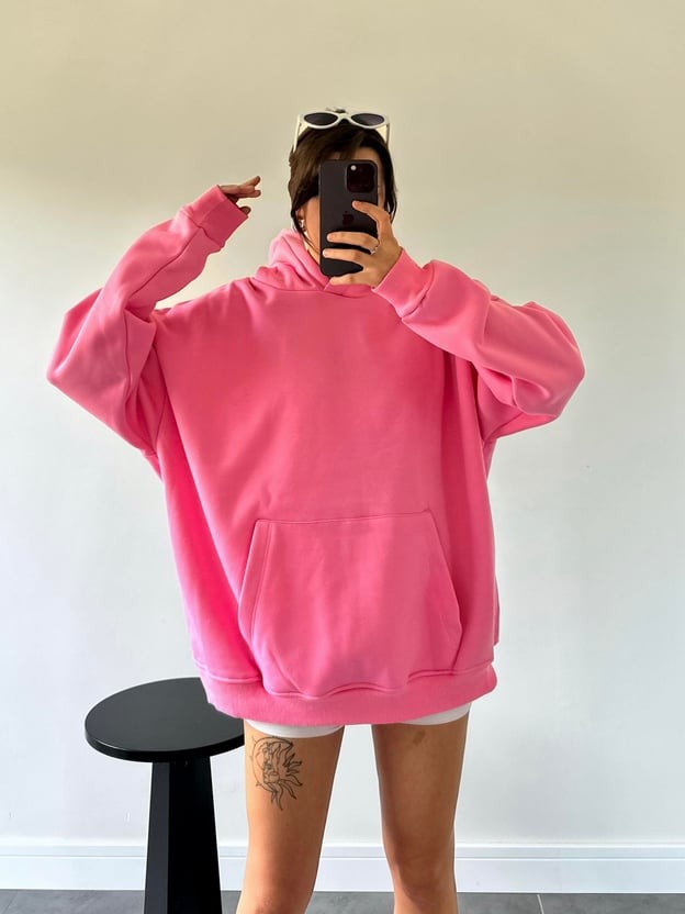 Dale Oversize 3 İplik Sweatshirt