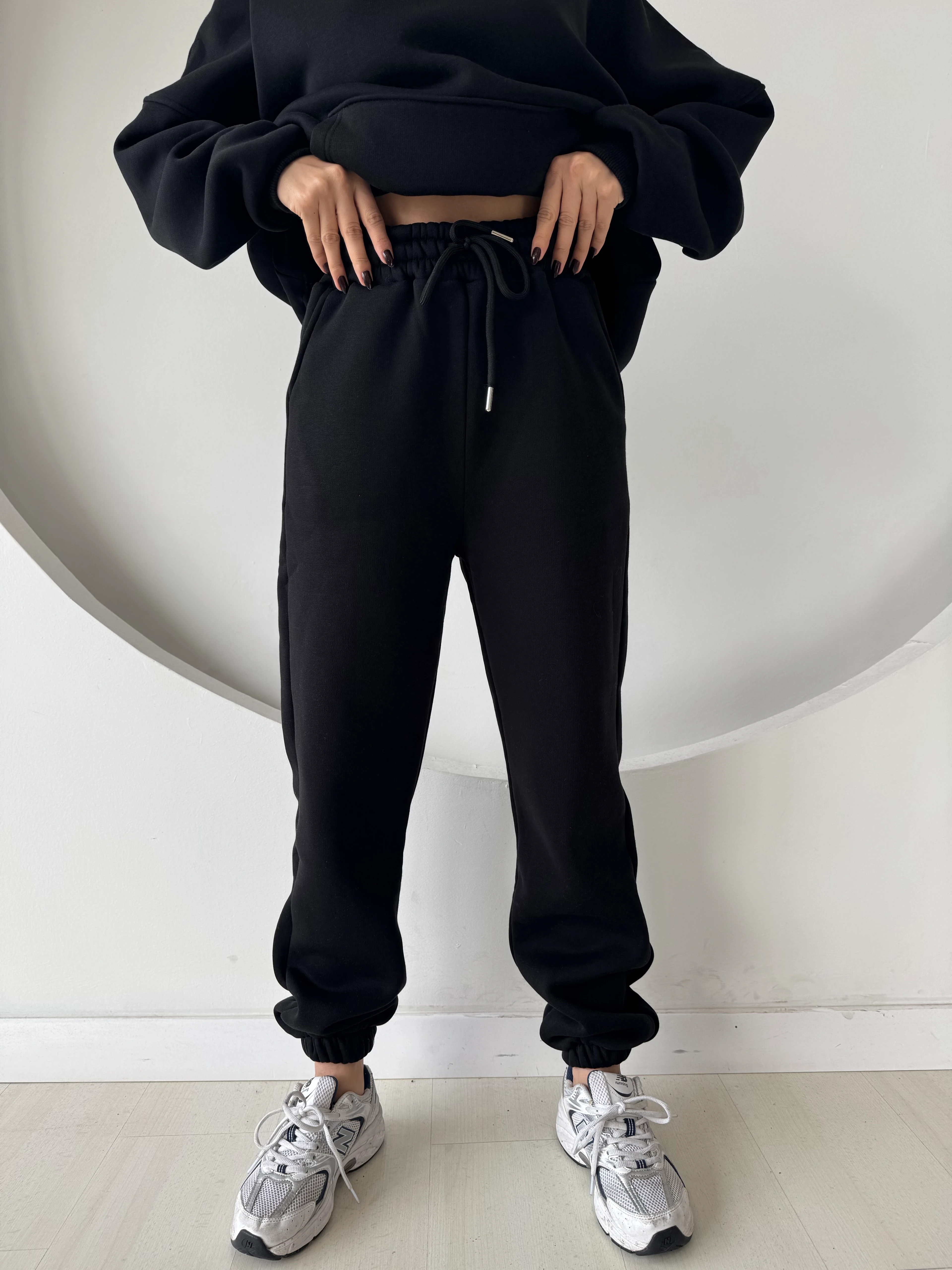 Cosmo Kanguru Cepli 3 İplik Eşofman Takım