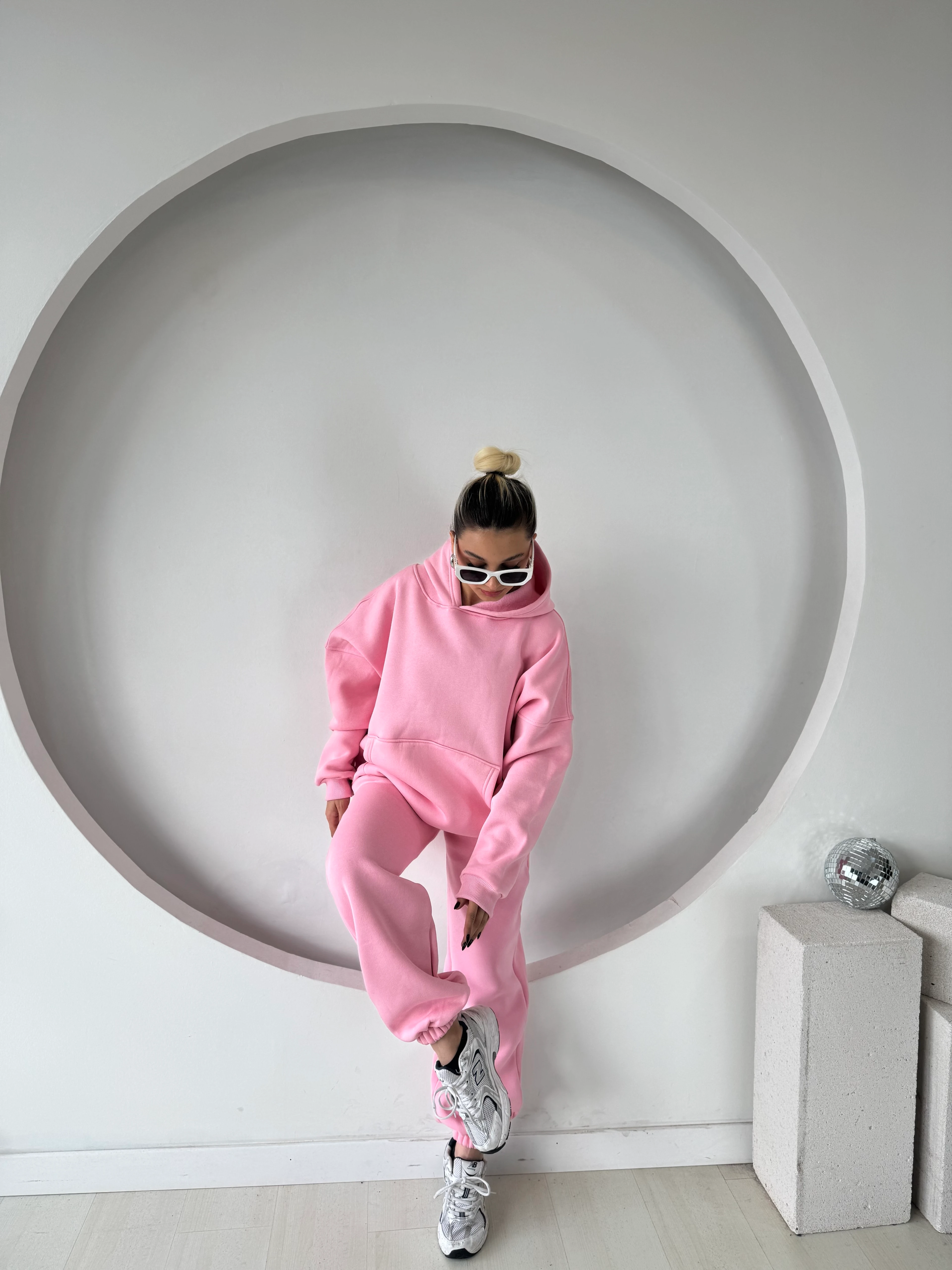 Cosmo Kanguru Cepli 3 İplik Eşofman Takımı