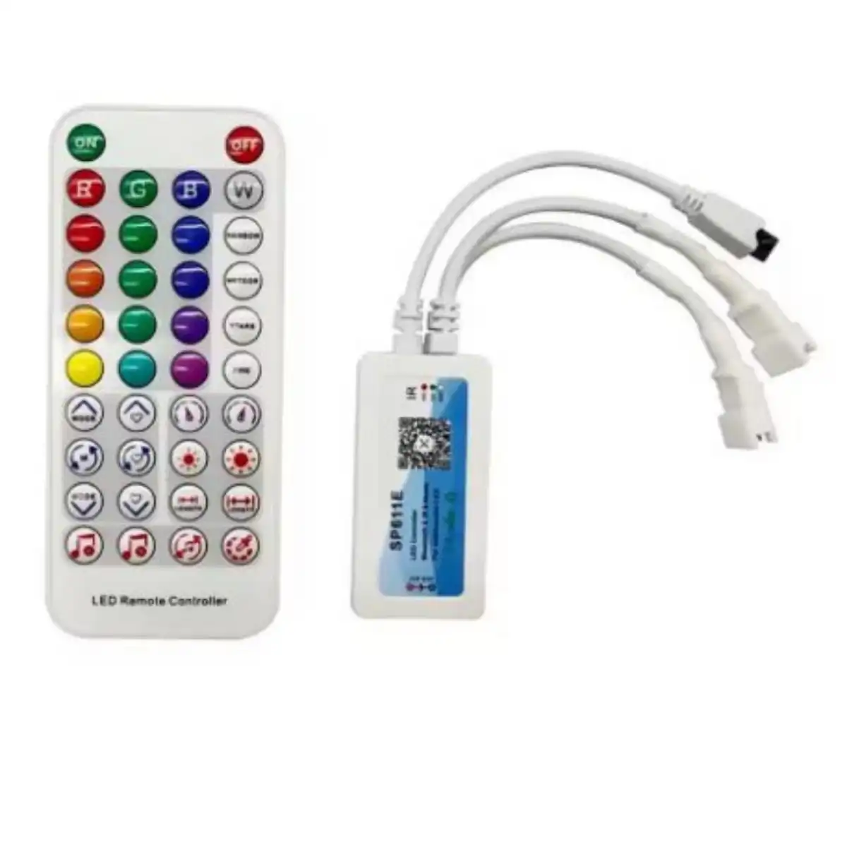 SP611E Adreslenebilir Led Controller 3 Pinli Çift Çıkışlı image