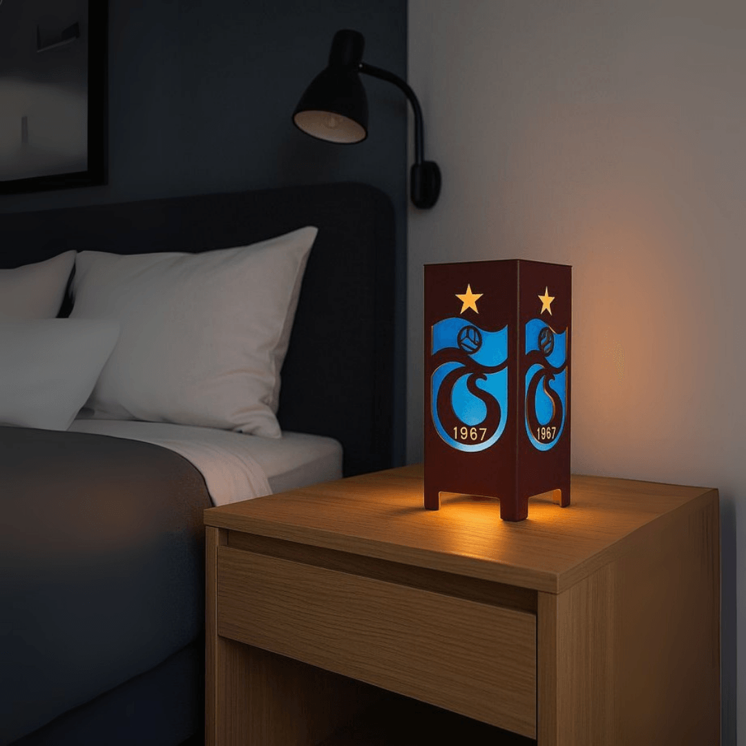 Trabzon LED Işıklı Masa Lambası  Dekoratif Gece Lambası image