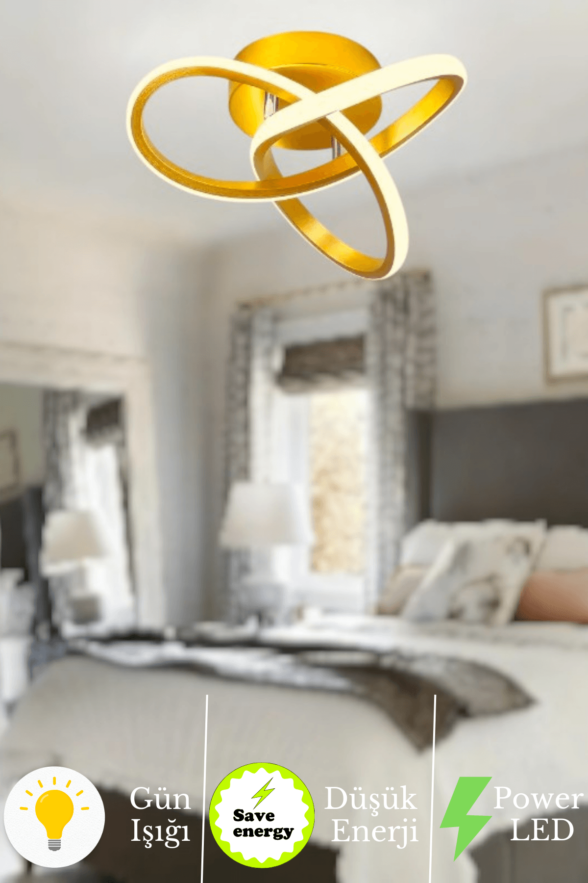 Elagance Modern Ultra Power Ledli Plafonyer ESKİTME KASA - GÜN IŞIĞI image