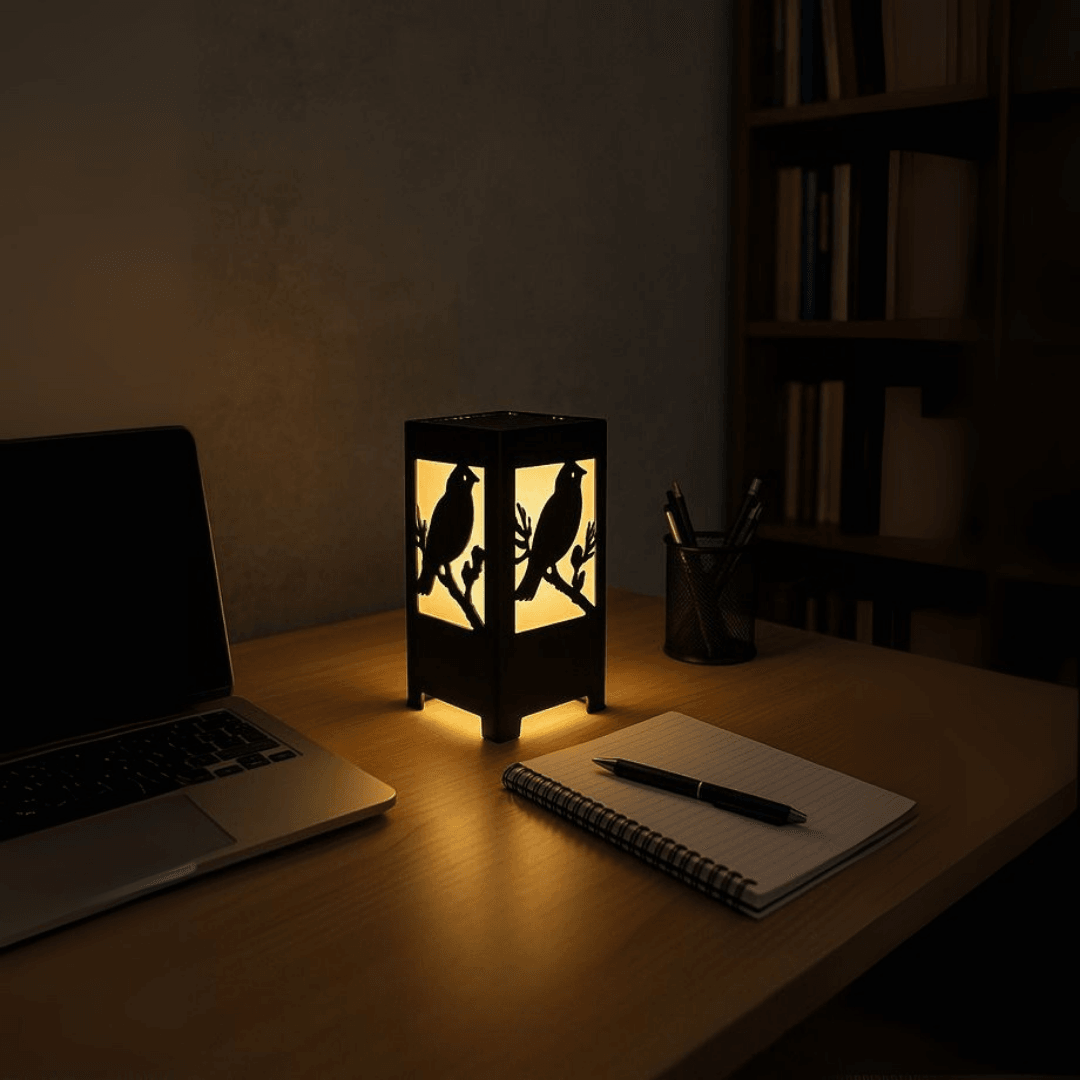 Bird LED Işıklı Masa Lambası  Dekoratif Gece Lambası image