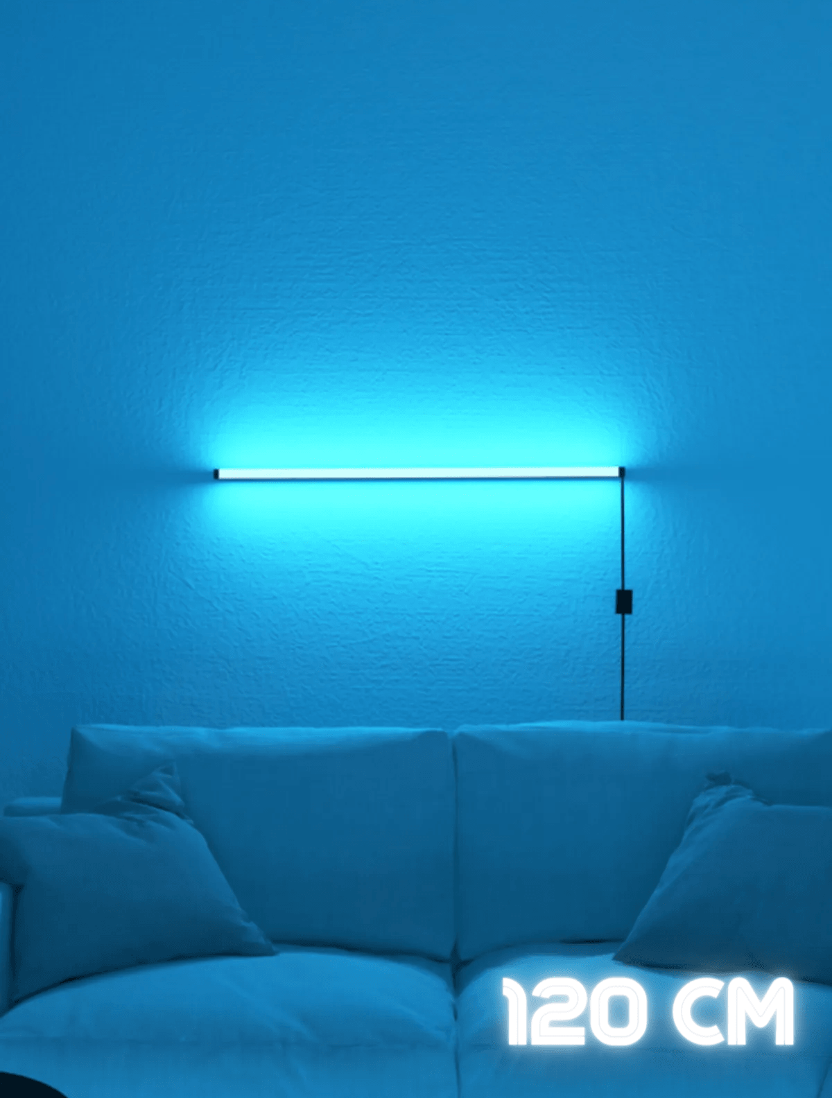 WALL STICK - Kumandalı - Full Rgb Led Aplik Kumandalı - 120 Cm