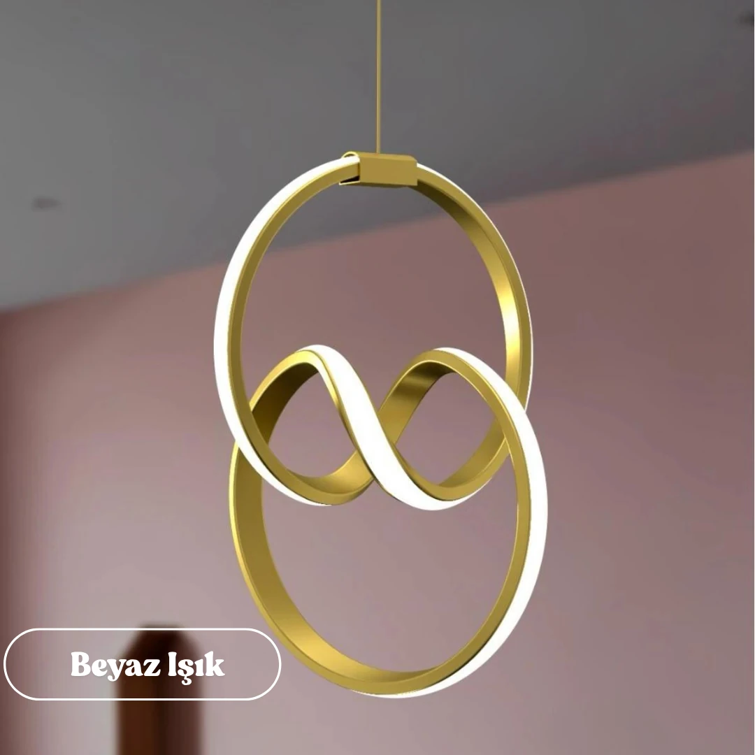 Emily Tekli Sarkıt Led Beyaz Işık Ultra Ledli ESKİTME KASA - BEYAZ IŞIK image