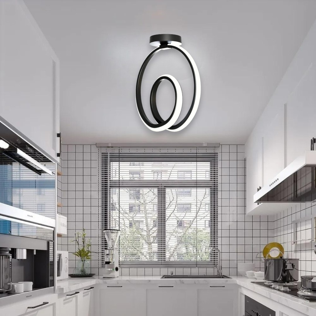 ORJİN Tekli Plafonyer Power Led Ultra Beyaz SİYAH KASA - BEYAZ IŞIK
