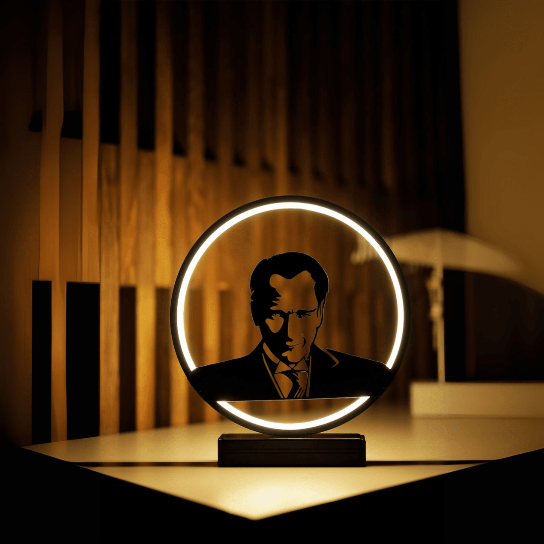 MKA LED Işıklı Masa Lambası  Dekoratif Gece Lambası