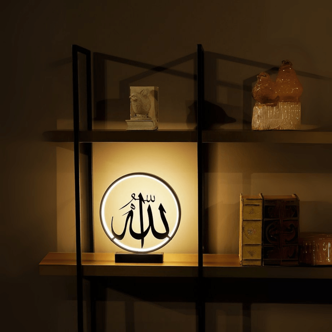 DUA LED Işıklı Masa Lambası  Dekoratif Gece Lambası