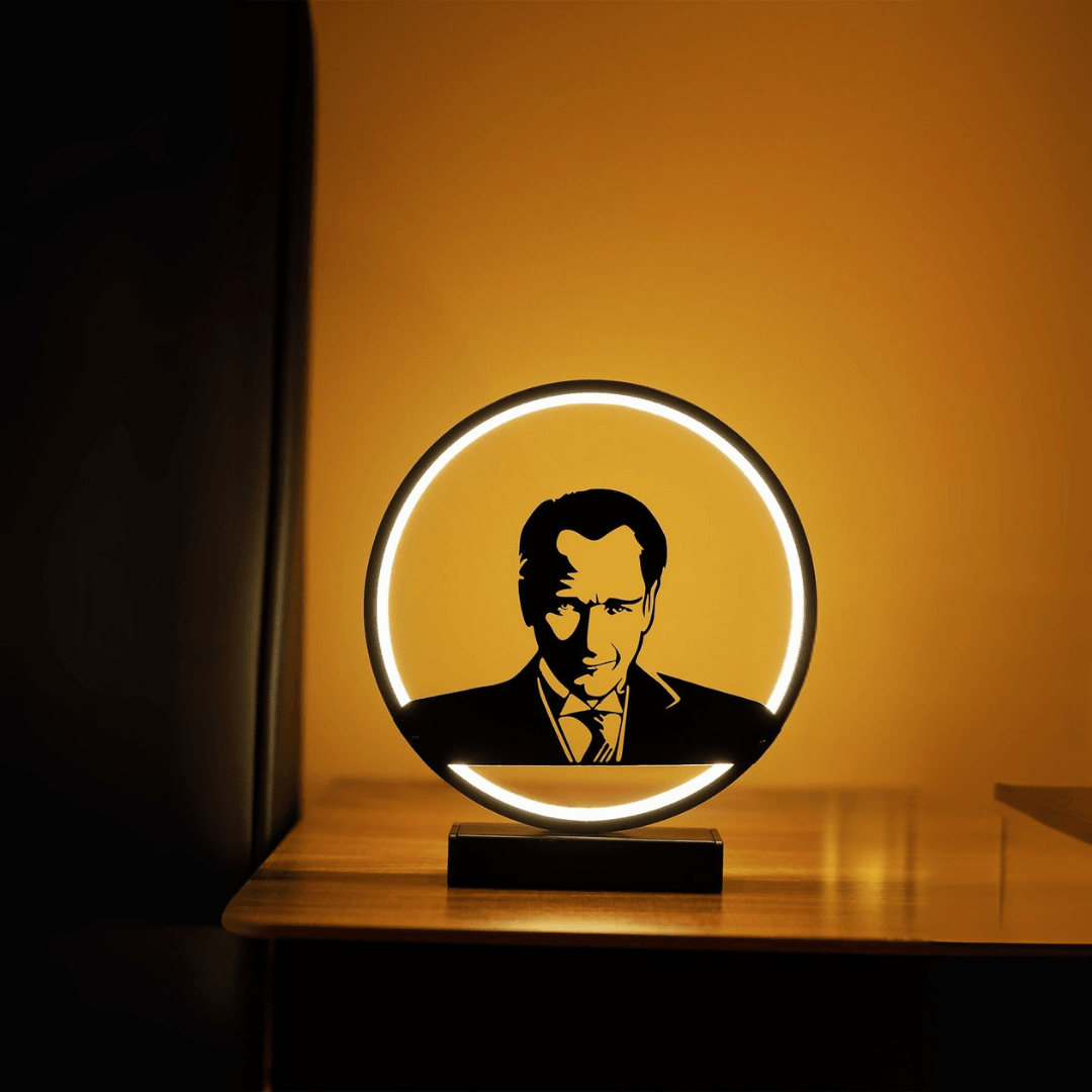 MKA LED Işıklı Masa Lambası  Dekoratif Gece Lambası image