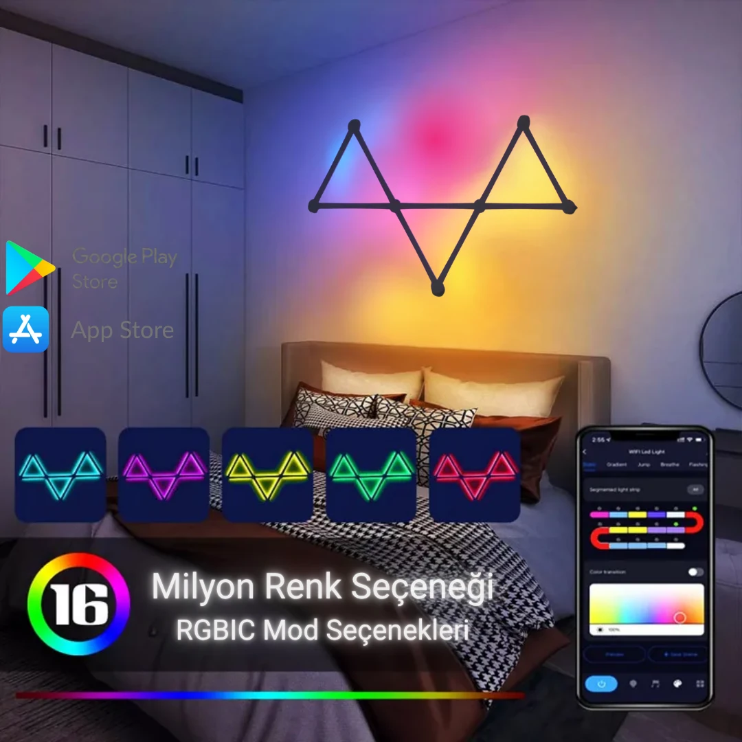 Shaped Rod Şekil Verilebilir ARGB Led Çubuk 