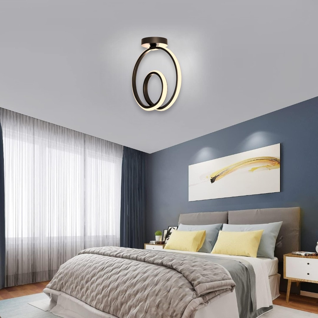 ORJİN Tekli Plafonyer Power Led Ultra SİYAH KASA - GÜN IŞIĞI