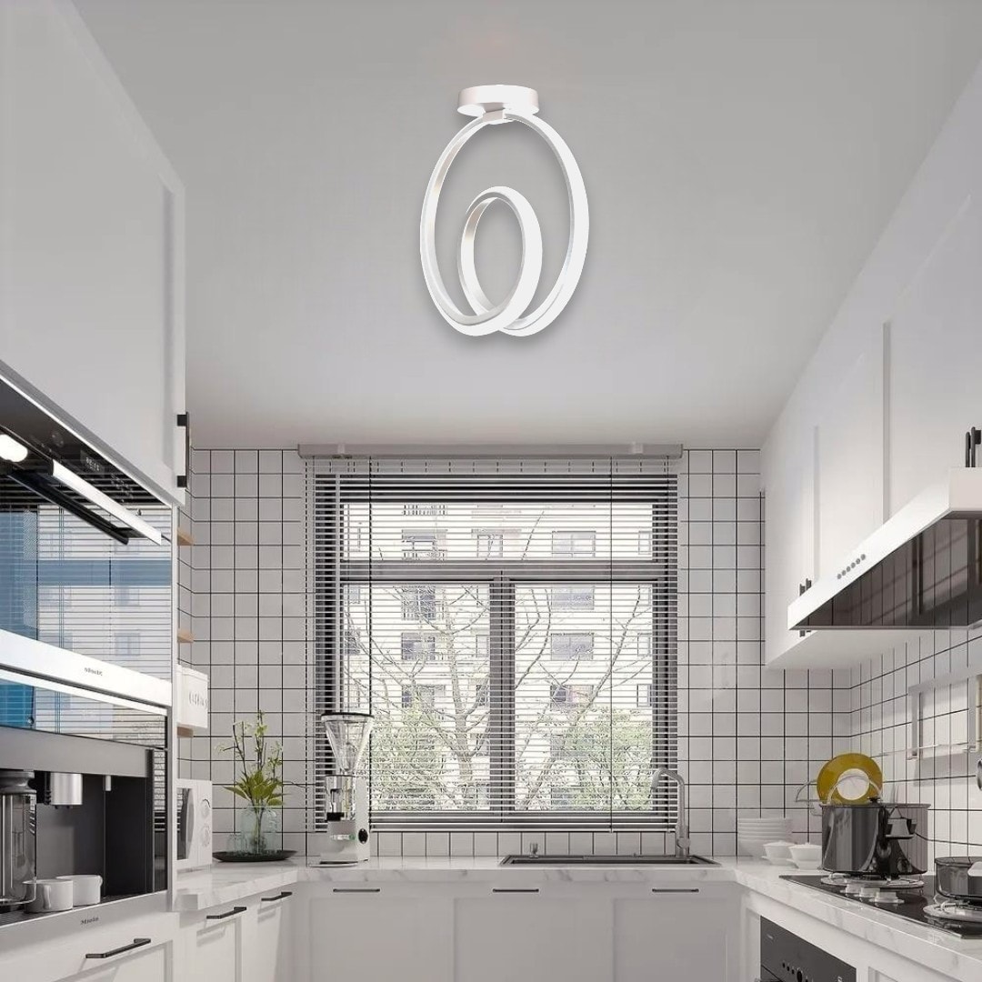 ORJİN Tekli Plafonyer Power Led Ultra Beyaz BEYAZ KASA - BEYAZ IŞIK