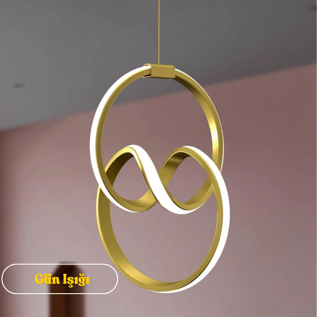 Emily Modern Sarkıt Power LED Avize Gün Işığı - Eskitme Kasa main variant image