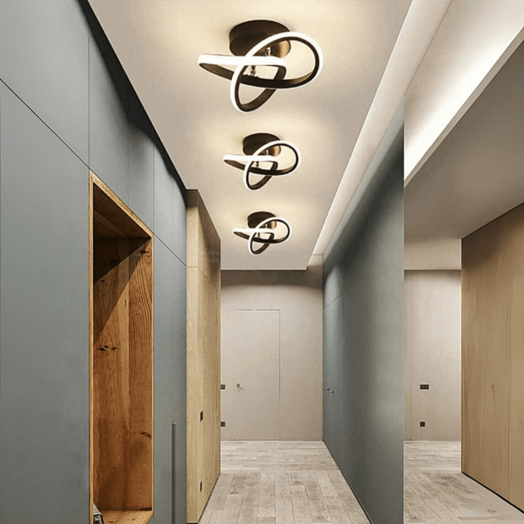 Elagance Modern Ultra Power Ledli Plafonyer SİYAH KASA - GÜN IŞIĞI