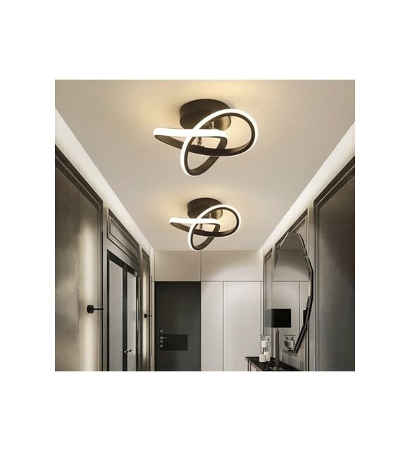 Elagance Modern Ultra Power Ledli Plafonyer SİYAH KASA - GÜN IŞIĞI