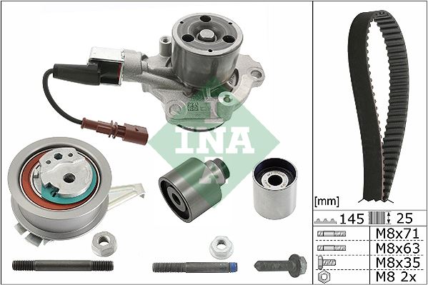 TRIGER SETI SU POMPALI (SENSORLU - GERGISI 04L109243G) A1 A3 A4 A5 A6 Q3 Q5 TT ARONA ATECA IBIZA LEO - INA 530065030