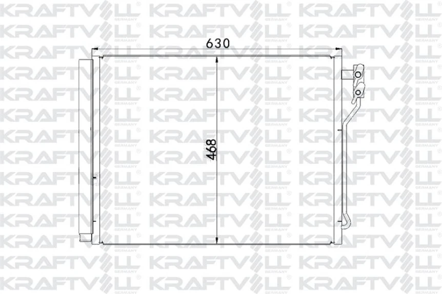 Bmw Klima Radyatoru Bmw F07 F10 F11 F18 N20 - Kraftvoll 08060086
