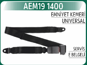 EMNİYET KEMERİ SERVİS - E BELGELİ - AEM-191400