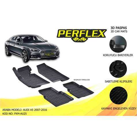 PASPAS 3D HAVUZLU X-MAT A5 07>16 - PERFLEX PXM-AU25