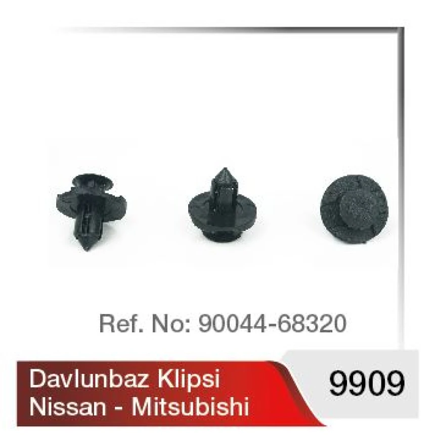 Hyundaı Davlumbaz Klipsi Nissan Mitsubıshı - Yilmaz Pls9909