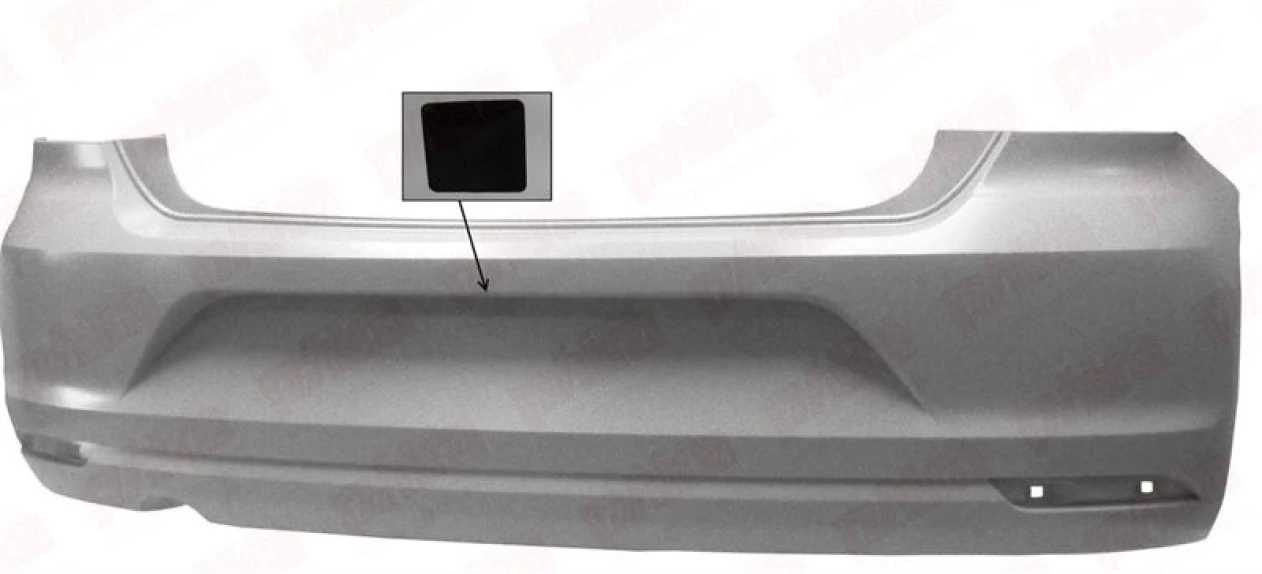 Vag Arka Tampon Sol Egzoz Cikis Astarlı Polo 14> - Eurostamp 153.28.9621