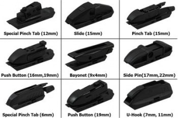 SILECEK SÜPÜRGESI FLAT BLADE VM904 (X2) / (650+500 MM) CITROEN JUMPY PANELVAN / VAN (04 / 16>), SPAC - PSA 1643098080