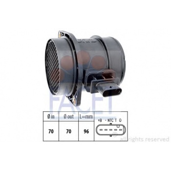 Hyundaı Hava Akıs Sensoru Accent Era 1,5 Crdi 06> / Getz 1,5 Crdi 06> / İ20 1,4 - 1,6 Crdi 08> / İ30 1,6 Crd - Facet 10.1372