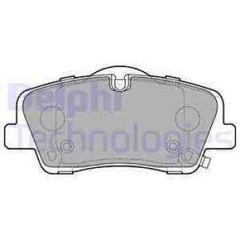 HYUNDAI ARKA FREN DISK BALATASI HYUNDAI H350 MINIBUS 2015> - DELPHI LP3295