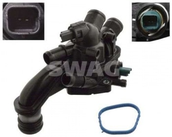 TERMOSTAT KOMPLE P3008 P308 RCZ 207 P508 P208 P5008 C4 C4 PICASSO DS3 MINI R56>R60 - SWAG 11103197