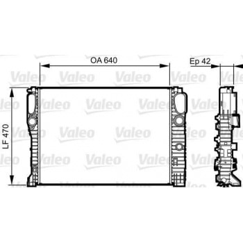 MOTOR SU RADYATORU C219 05>10 W211 02>08 S211 03>09 - VALEO 732855