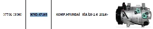 Unıversal Klima Kompresörü Hyundai Kia İ20 1.4- 2014> - Wondo-47165