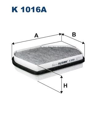 POLEN FILTRESI KARBONLU W202 94>00 C208 97>02 W210 96>02 R170 96>00 - FILTRON K1016A