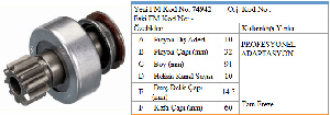 MARŞ DİŞLİSİ-BT 10D PROFOSYONEL ADAPTASYON - FORMMETAL-74942