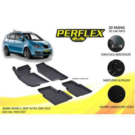 PASPAS 3D HAVUZLU X-MAT ALTEA 04>15 - PERFLEX PXM-ST07