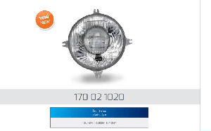 PARKLI FAR REFLEKTÖR-TÜMÖSAN 80 SERİSİ   ÇAP130   7255019  (20) - AYGERSAN-170021020