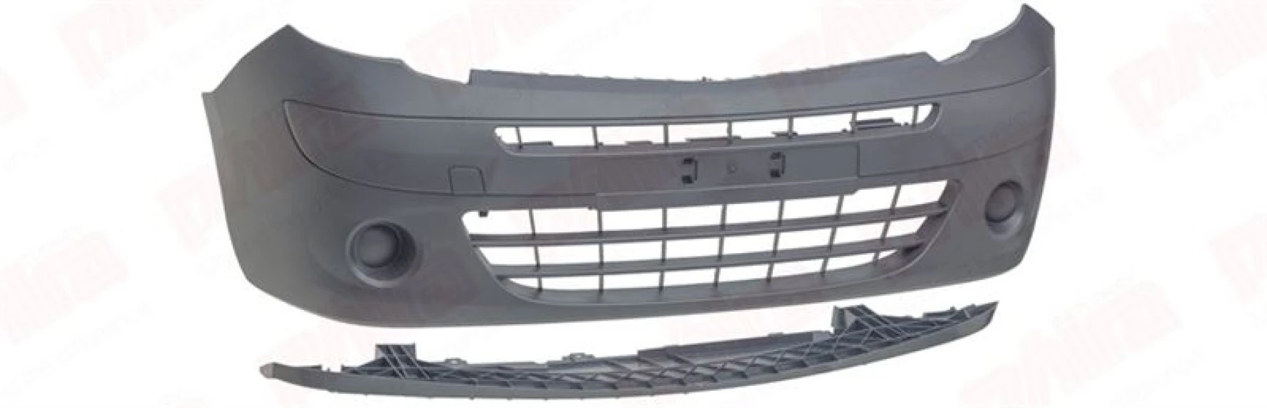 Renault On Tampon Sissiz Muhafazalı Takım Astarsız Kangoo 08> - Phira Kn-08201