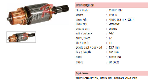 MARŞ KOLLEKTÖRÜ> IM3032  24V  ISUZU CHAMPIONUZUN MİL - TYPER-11HIT3032-Si-Way