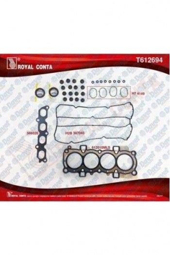 UST TAKIM CONTA (SKT KECELI SUBAP LASTIKLI) S,K,C DAHIL FIESTA 1,4 16V / 1,25 16V 97HP 08 /> - ROYAL T612694