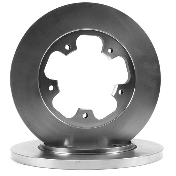 ARKA FREN DISKI TRANSIT V363 TEK TEKER ARKADAN CEKISLI DUZ 308MM 5 BIJON 14> - AYD 50531