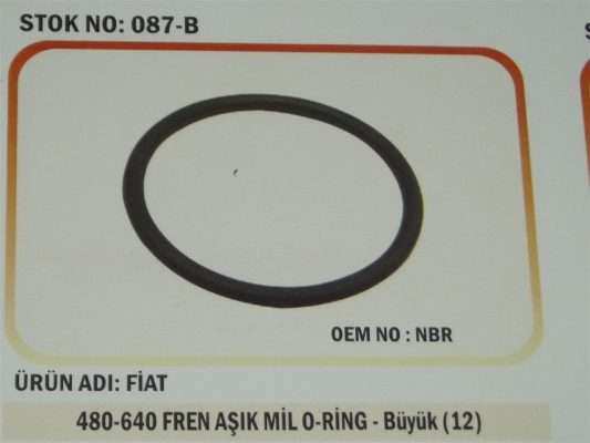 47148 480-640 Fren Aşık Mil Oringi Büyük 087-B Karadeniz C-463 - PY-47148 - PY-47148