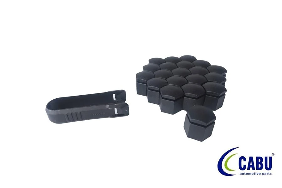 Opel Bijon Kapagı (siyah)17x23mm Corsa C D E Astra G H Zafıramerivaadam (20 Adet+220644) - Cabu 220654