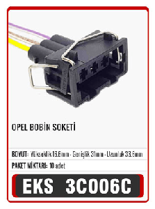 SOKET>VW JETTA - MERCEDES - OPEL - EKS-3C006C