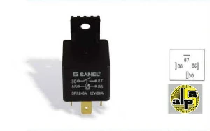 Unıversal Role-12v Mini 4 Uçlu 30 Am 87  Elo 700130102 - Sanel-Sr1243