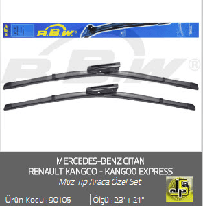 SİLGİ PALETİ-BANANA (X2) KANGOO 2009---} 580/530 - RBW-90105