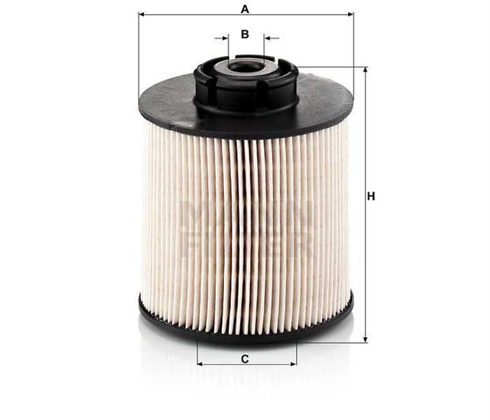 YAKIT FILTRESI M-BENZ 904 ATEGO 906 AXOR 04> / SETRA S416 05> - MANN PU1046/1X