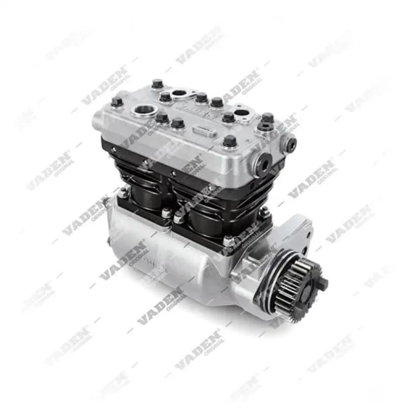 Man Truck Hava Kompresor Cift Kafa Komple Man-Guleryuz Kobra 600 CC Euro-5 0836loh-E0836loh Lk4939 - Vaden 1200 090 001