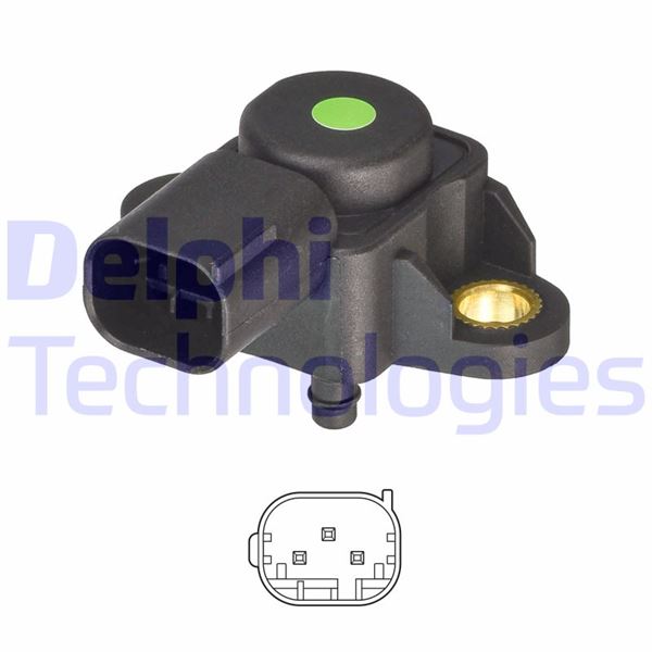 BASINC SENSORU (HAVA FILTRESI) W176 12>18 W205 14> W212 09>15 W222 14> SPRINTER 09> - DELPHI PS20068-12B1
